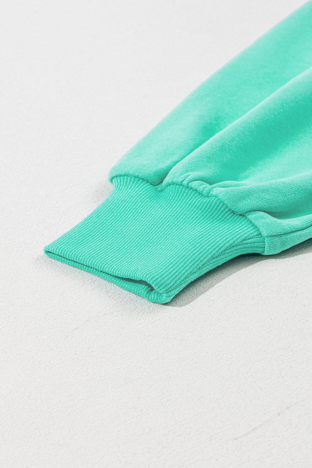 Orange Solid Kangaroo Pocket Half Zipper Oversized Hoodie - Glimmer Road