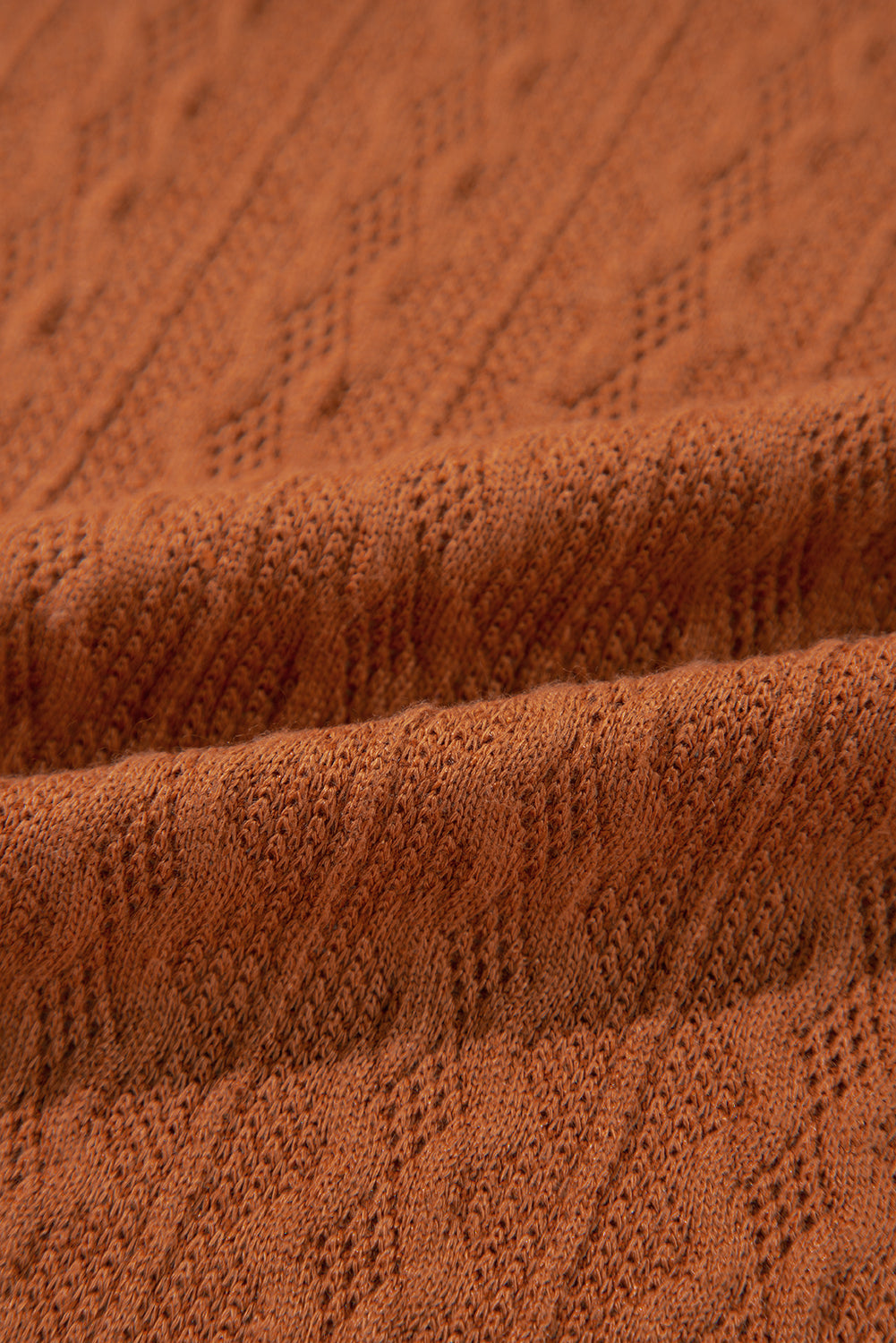 Black Textured Knit Side Pockets Open Front Cardigan