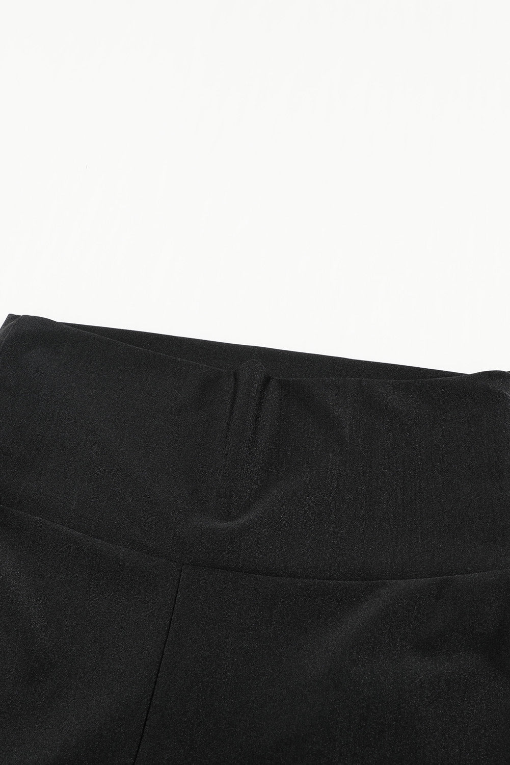 Black High Rise Tight Leggings with Waist Cincher - Glimmer Road