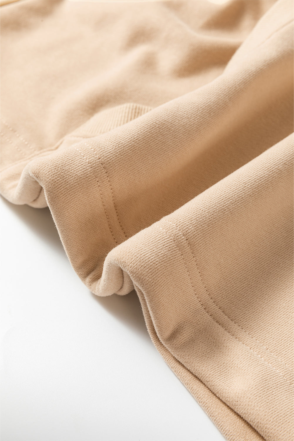 Orange Solid Kangaroo Pocket Half Zipper Oversized Hoodie - Glimmer Road
