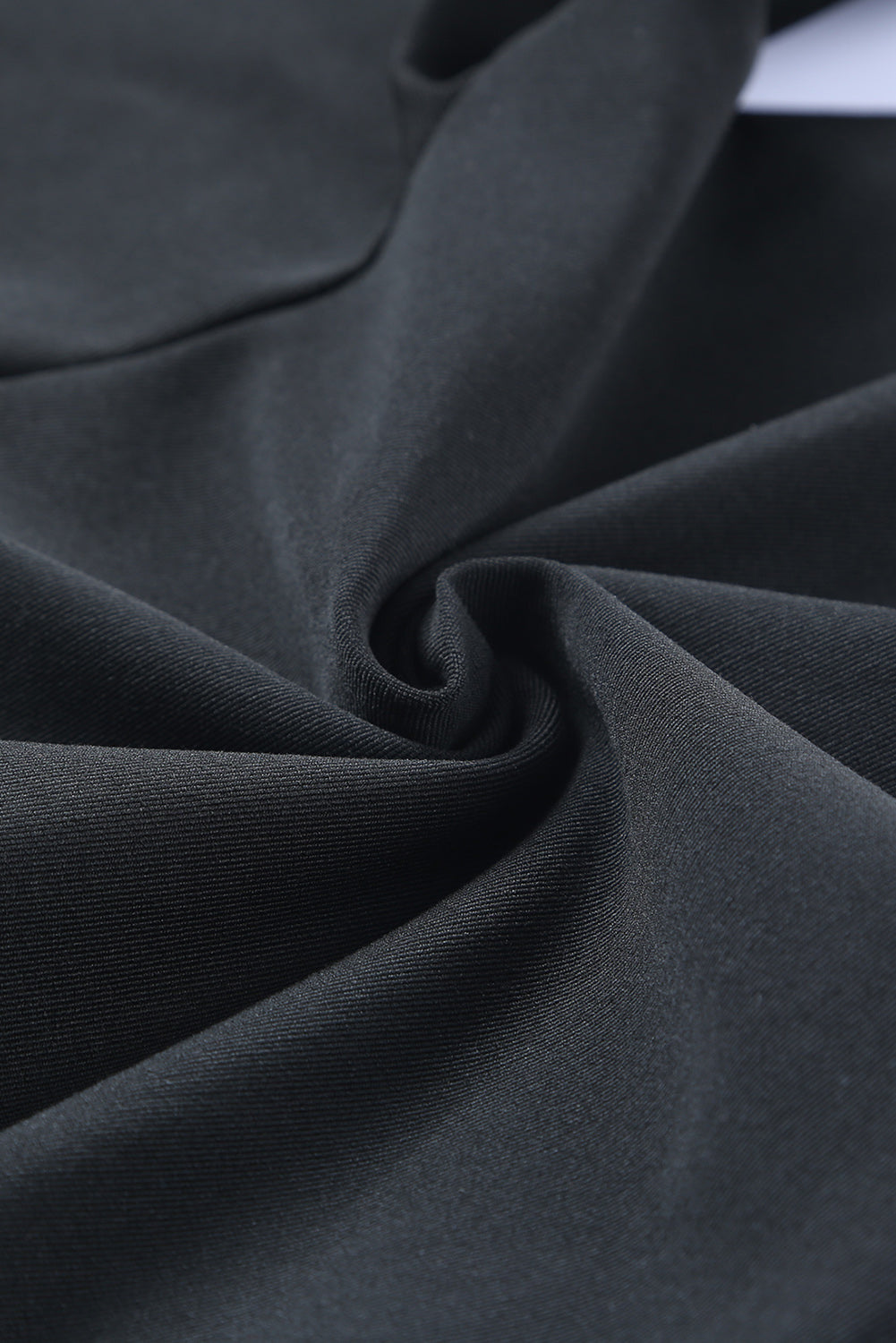 Black High Waist Pleated Pocket Leggings - Glimmer Road