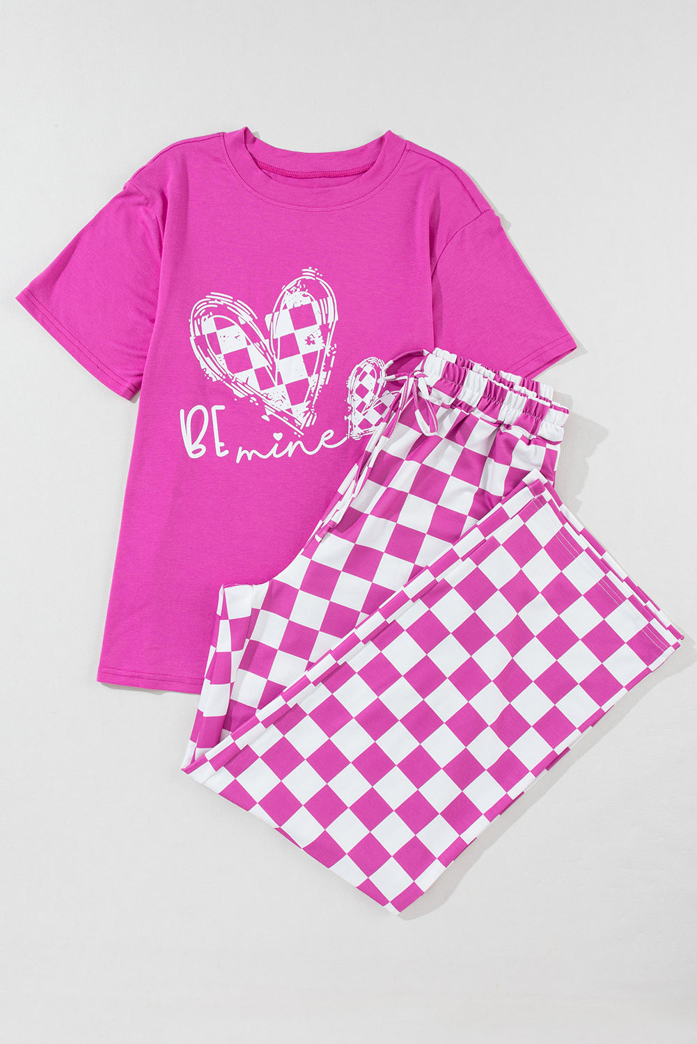 Skobeloff Christmas Tree Print Tee and Pants Lounge Set - Glimmer Road