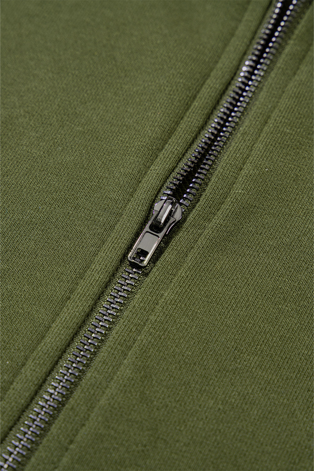 Orange Solid Kangaroo Pocket Half Zipper Oversized Hoodie - Glimmer Road
