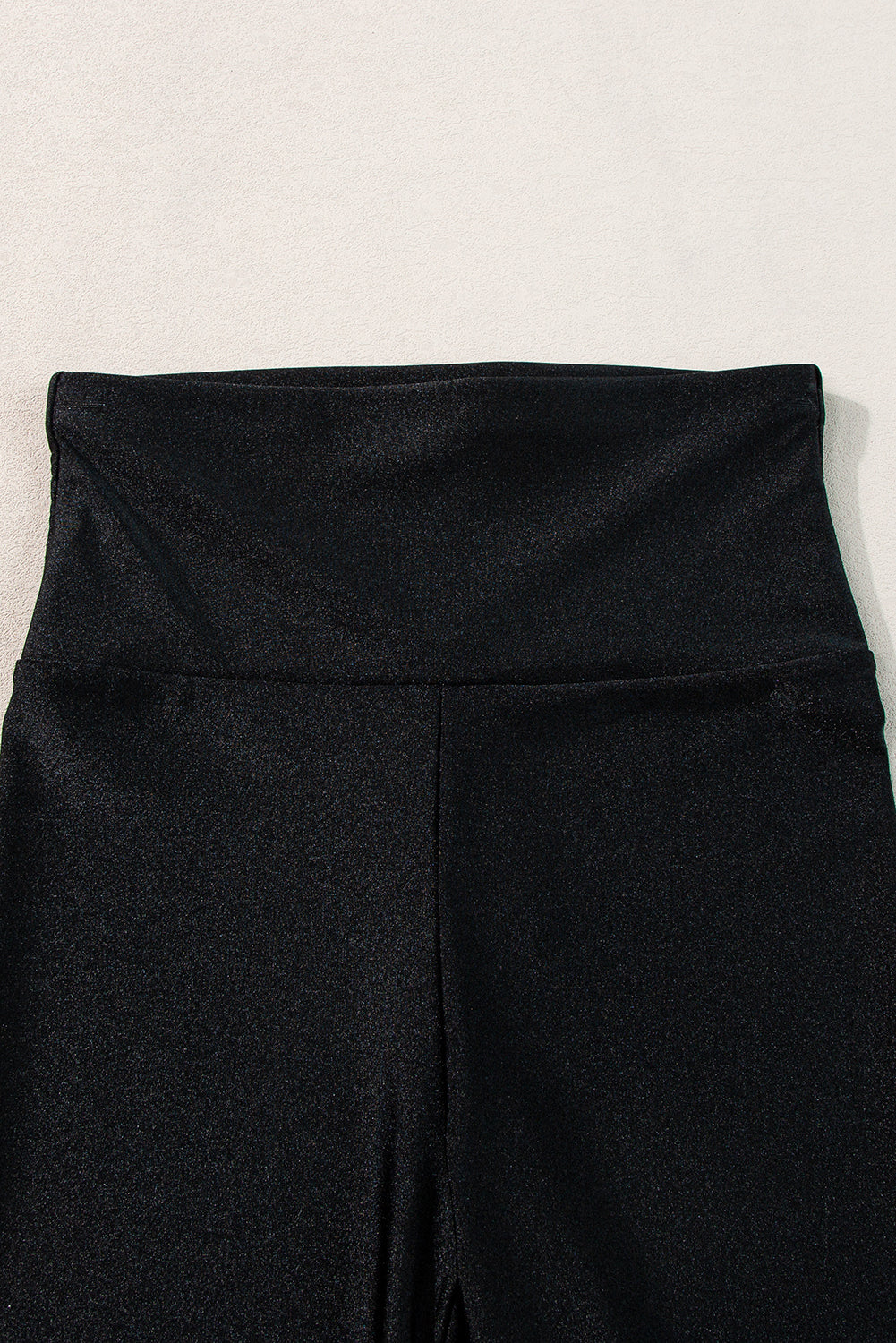 Black High Rise Tight Leggings with Waist Cincher - Glimmer Road