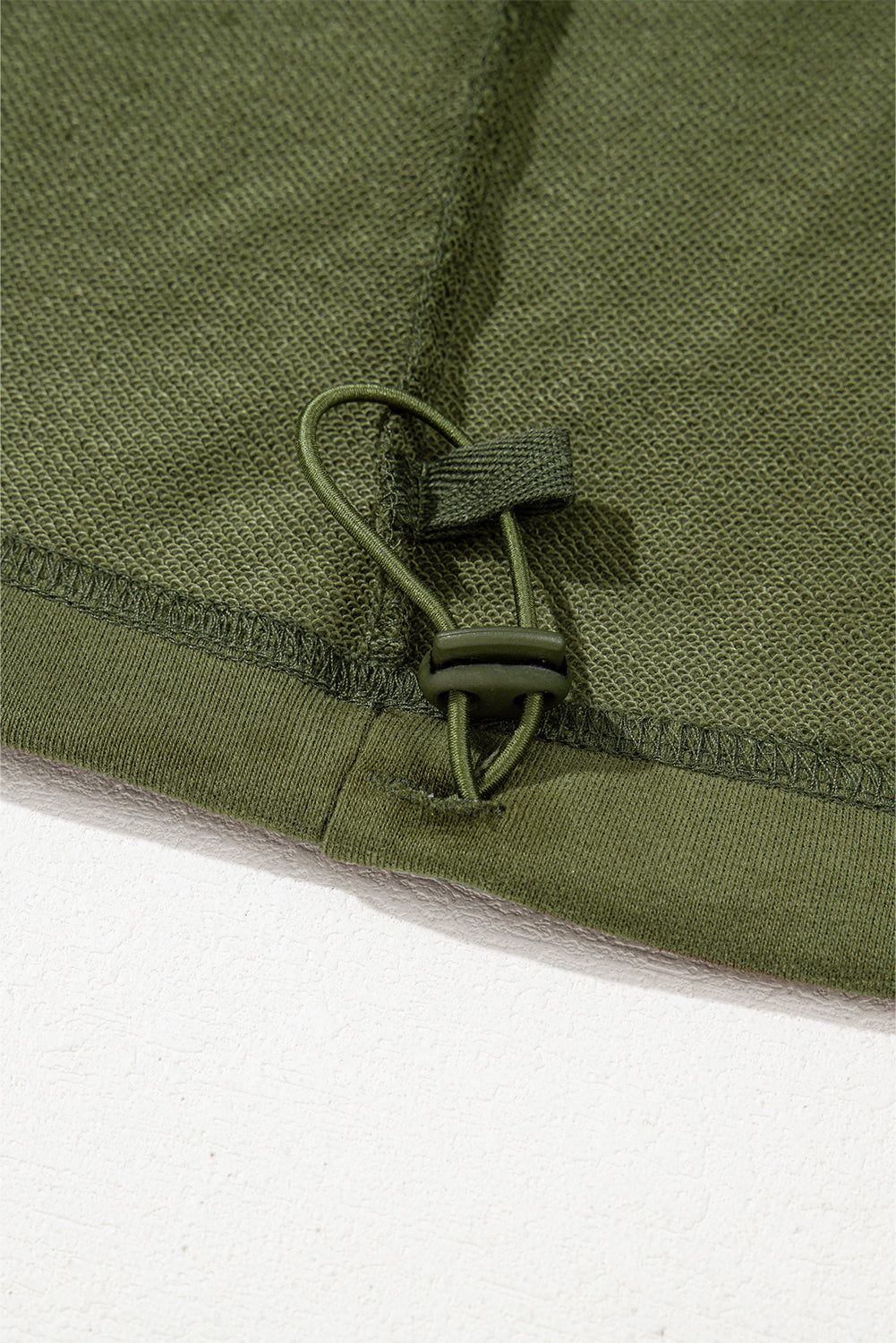 Orange Solid Kangaroo Pocket Half Zipper Oversized Hoodie - Glimmer Road