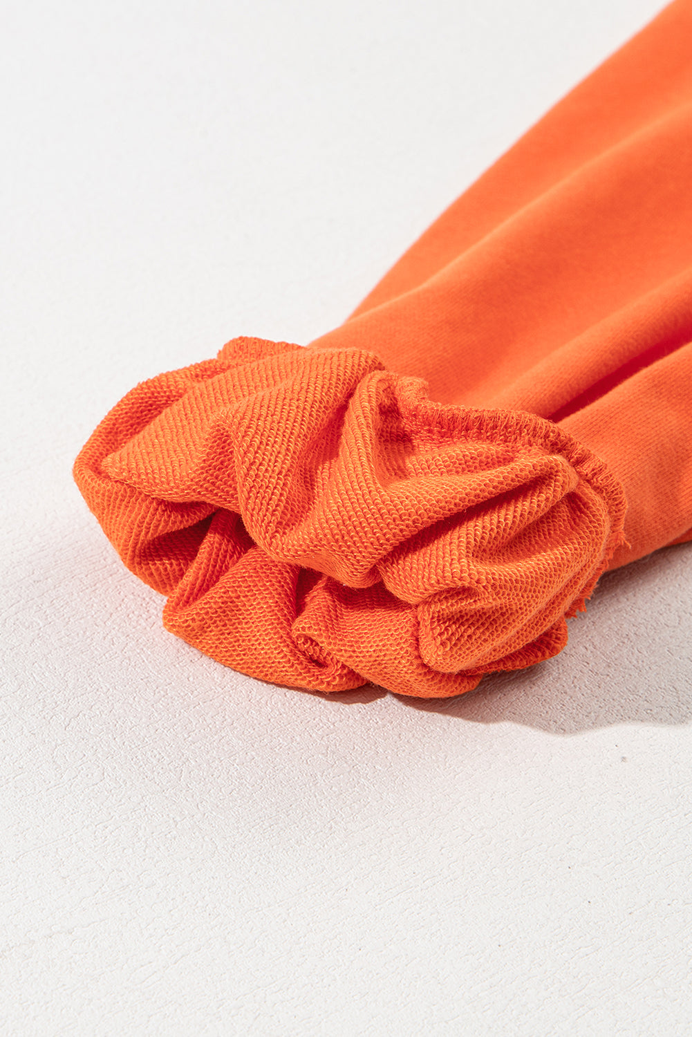 Orange Solid Kangaroo Pocket Half Zipper Oversized Hoodie - Glimmer Road