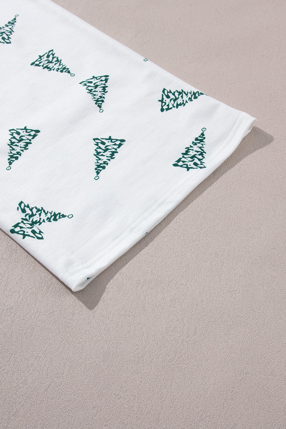 Skobeloff Christmas Tree Print Tee and Pants Lounge Set - Glimmer Road