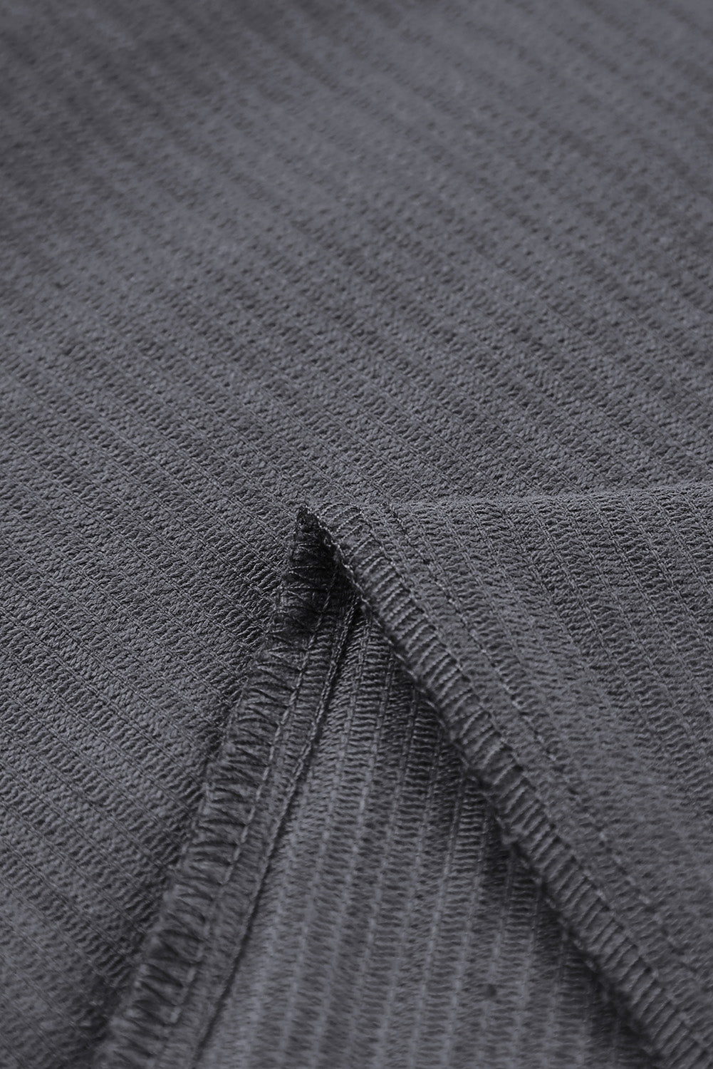 Gray Corduroy High Waist Straight Leg Pants - Glimmer Road