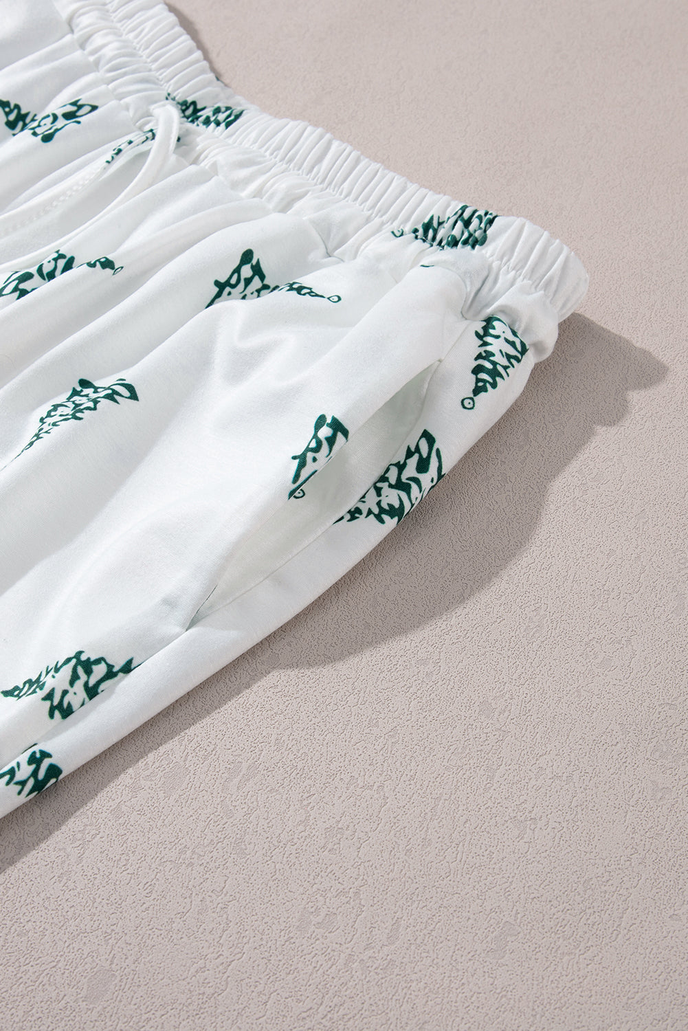 Skobeloff Christmas Tree Print Tee and Pants Lounge Set - Glimmer Road