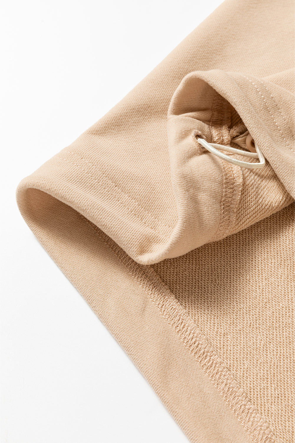 Orange Solid Kangaroo Pocket Half Zipper Oversized Hoodie - Glimmer Road