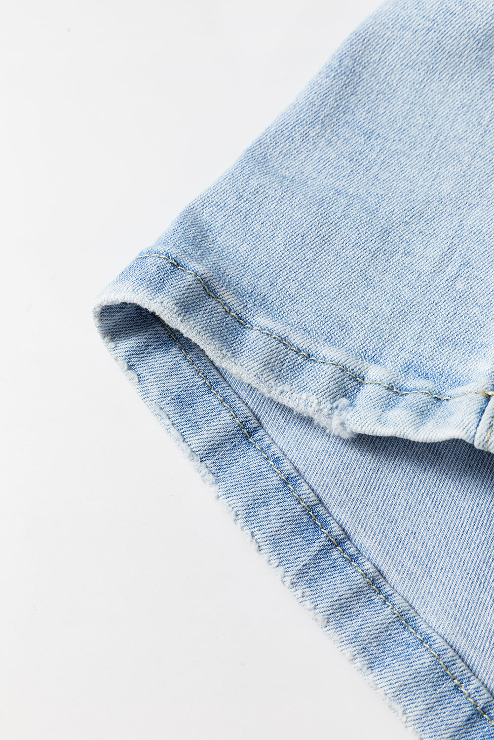 Beau Blue Vintage Light Wash Distressed Flare Jeans - Glimmer Road