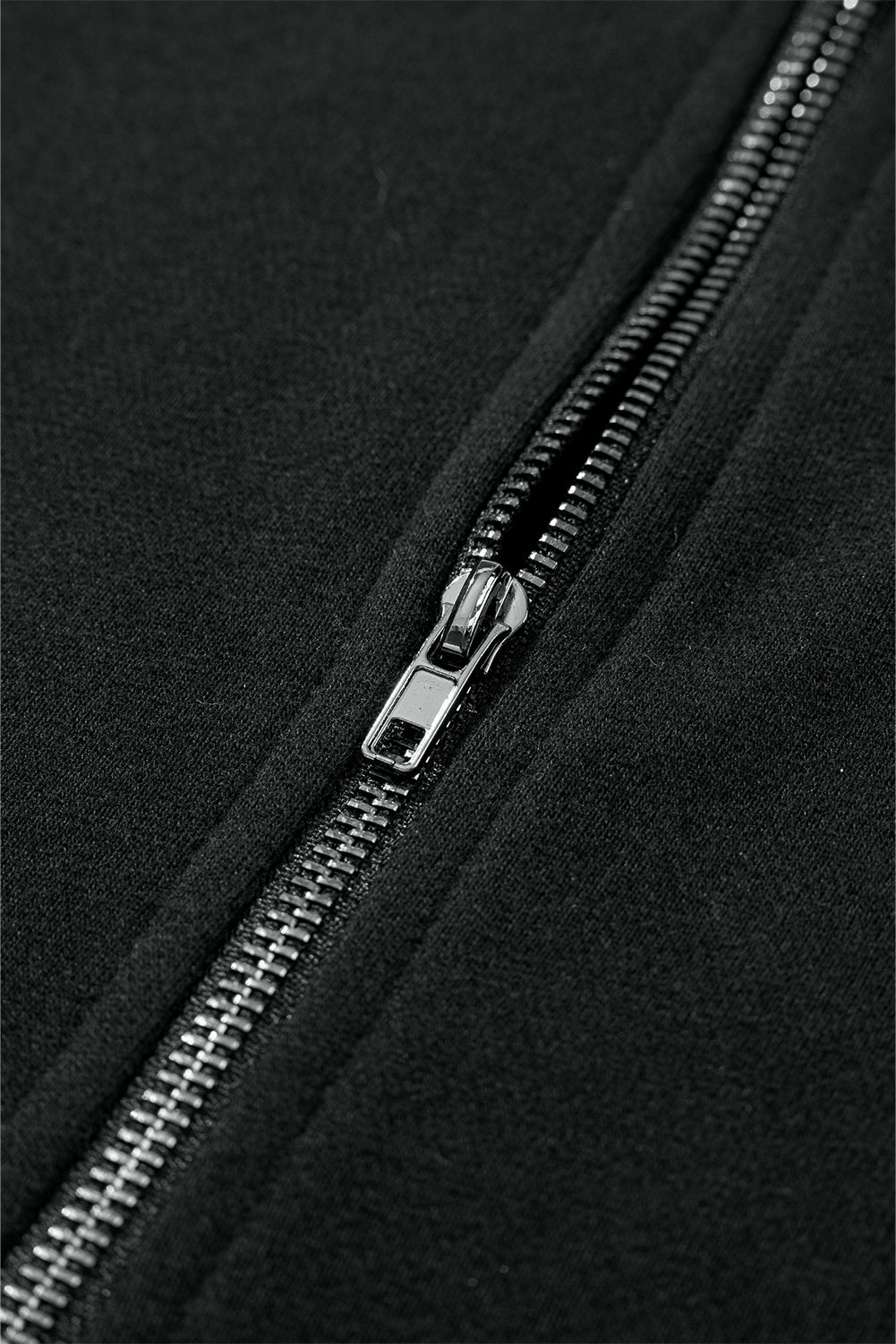 Light Grey Solid Kangaroo Pocket Half Zipper Oversized Hoodie - Glimmer Road 