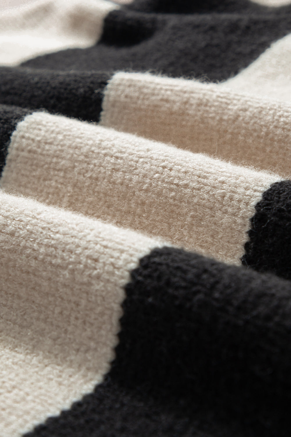 Jet Stream Colorblock Loose Pullover Sweater - Glimmer Road 