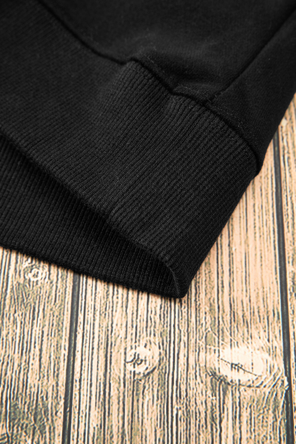 Smoke Green Solid Fleece Lined Drop Shoulder Terry Sweatshirt - Glimmer Road 
