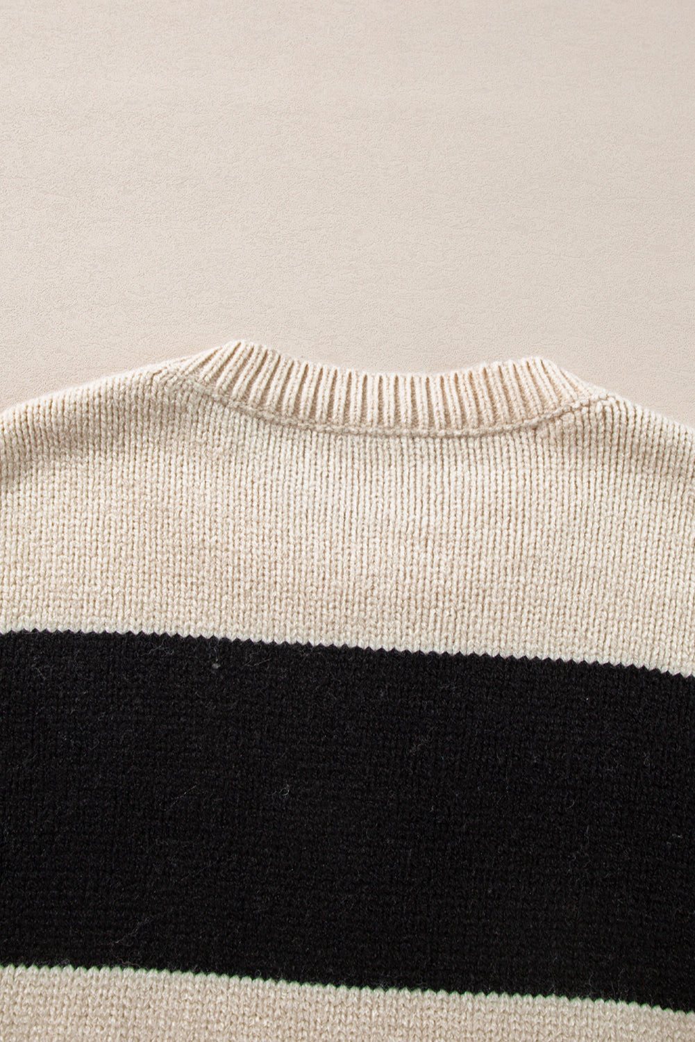 Jet Stream Colorblock Loose Pullover Sweater - Glimmer Road 