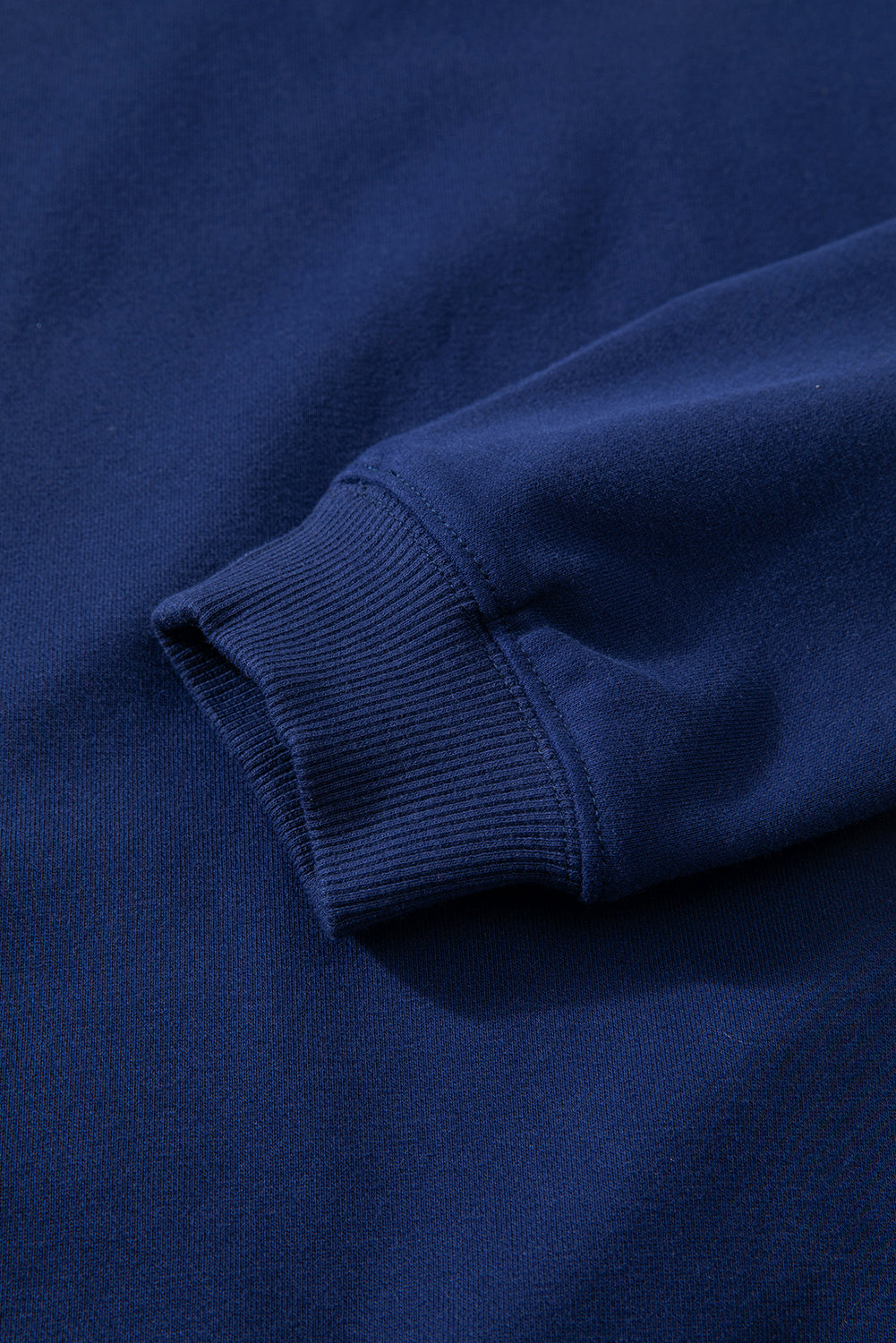 Smoke Green Solid Fleece Lined Drop Shoulder Terry Sweatshirt - Glimmer Road 