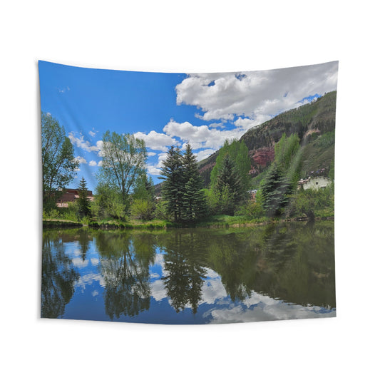 Telluride Mountain Lake Tapestry