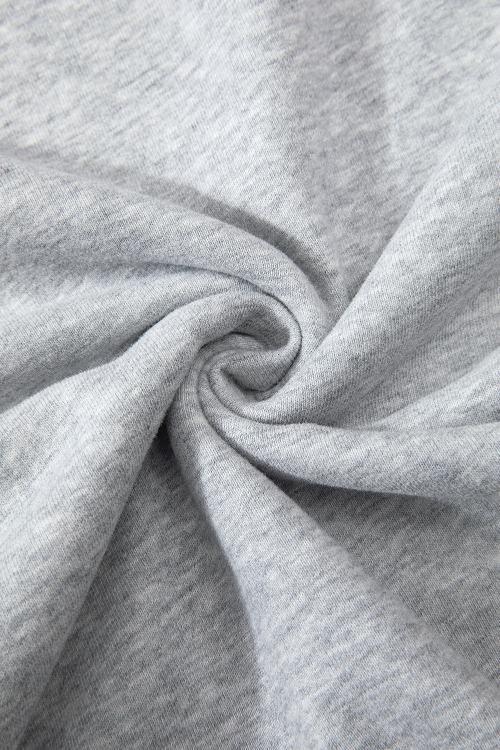 Smoke Green Solid Fleece Lined Drop Shoulder Terry Sweatshirt - Glimmer Road 