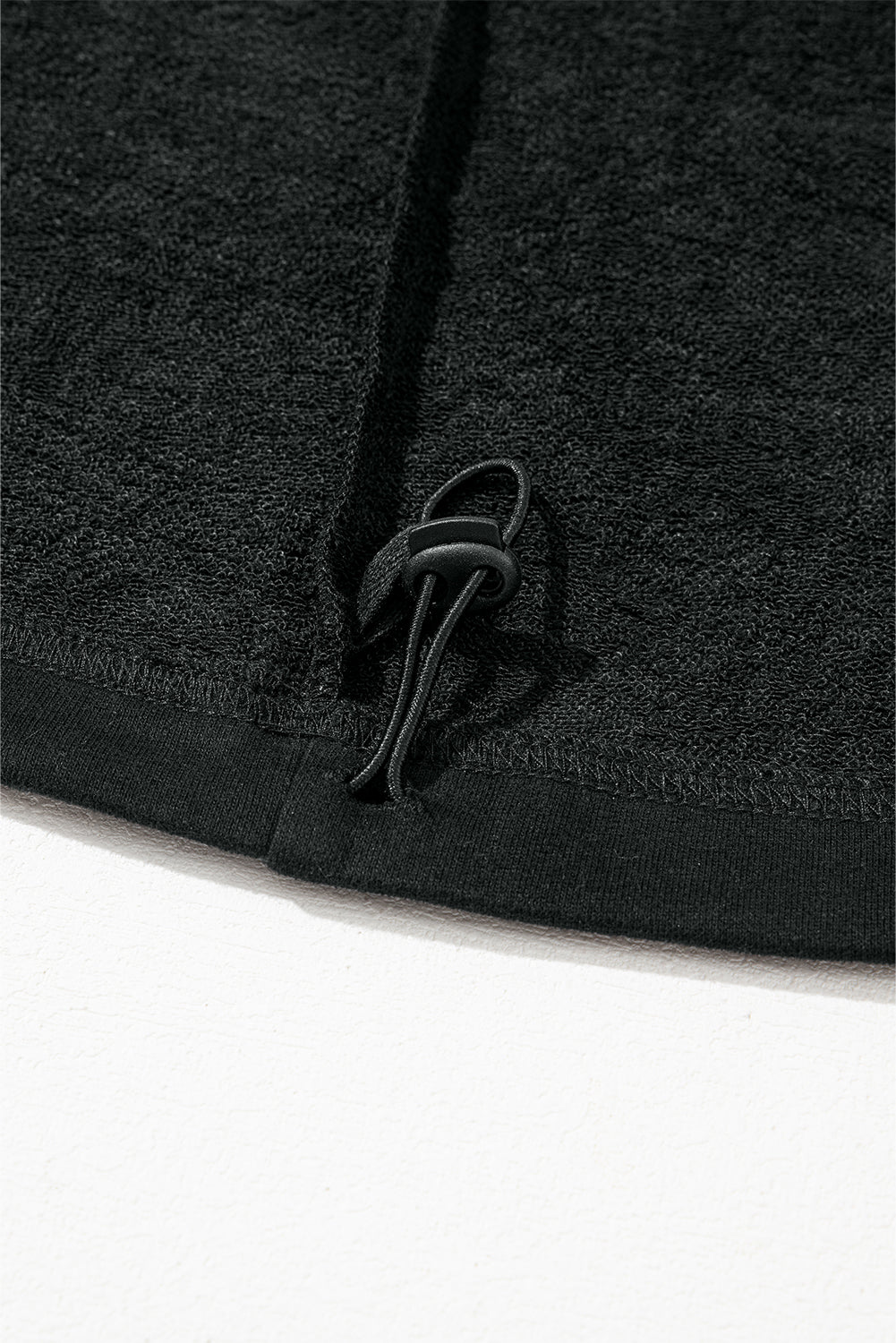 Light Grey Solid Kangaroo Pocket Half Zipper Oversized Hoodie - Glimmer Road 