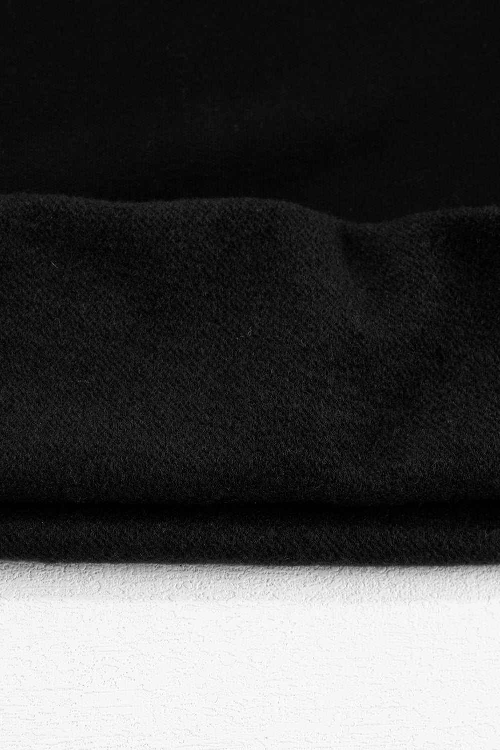 Smoke Green Solid Fleece Lined Drop Shoulder Terry Sweatshirt - Glimmer Road 