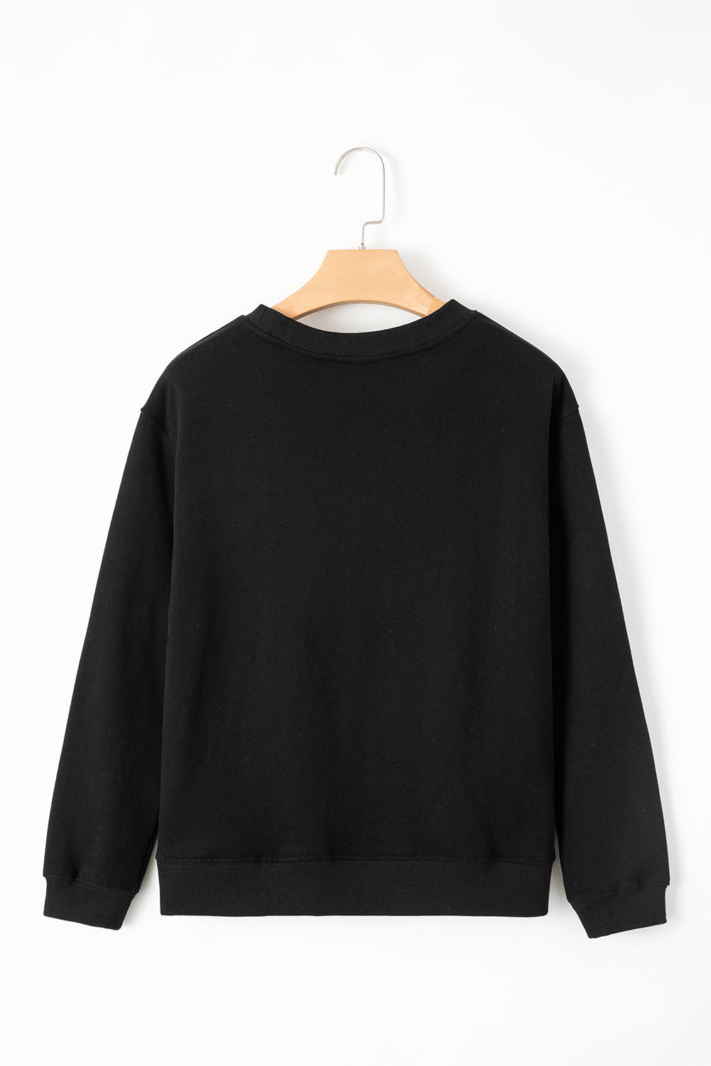 Smoke Green Solid Fleece Lined Drop Shoulder Terry Sweatshirt - Glimmer Road 