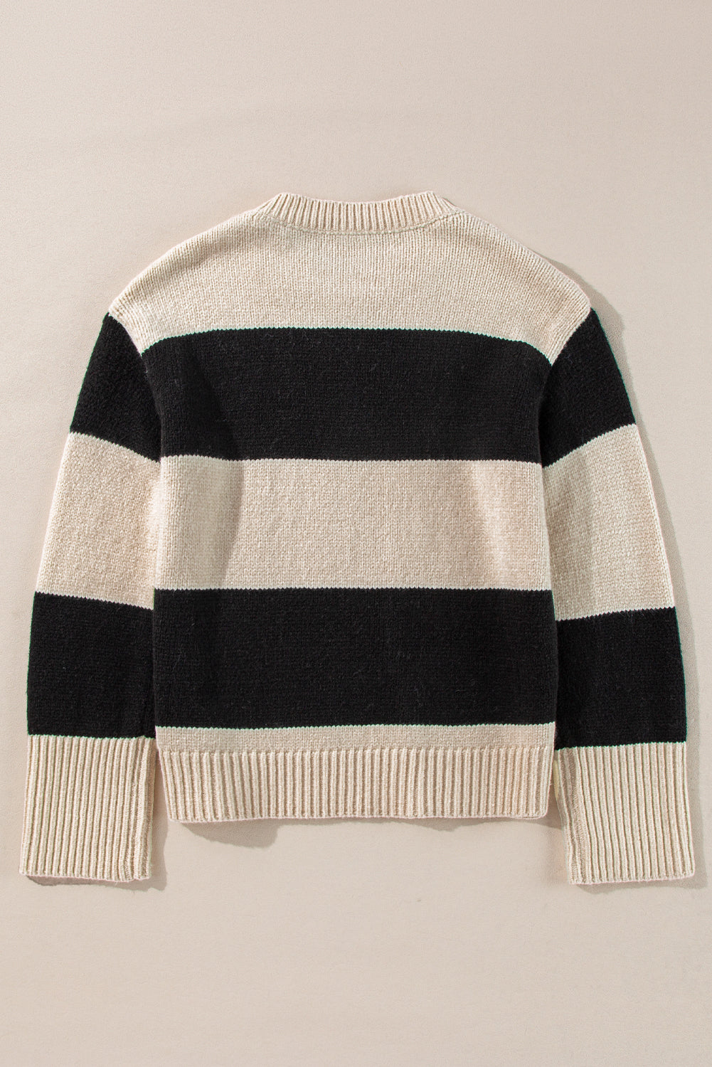 Jet Stream Colorblock Loose Pullover Sweater - Glimmer Road 